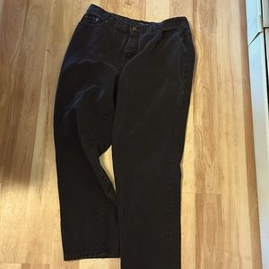 Venezia Black jeans size 16 Average